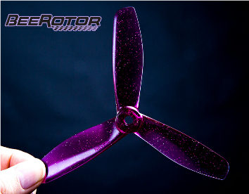 BeeRotor 5045-3 3DX Purple Props (2 pairs) BeeRotor 5045-3 3DX Purple Props (2 pairs)